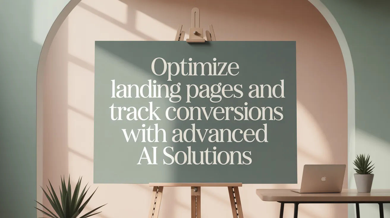 Optimize Landing Pages and Track Conversions with Advanced AI Solutions