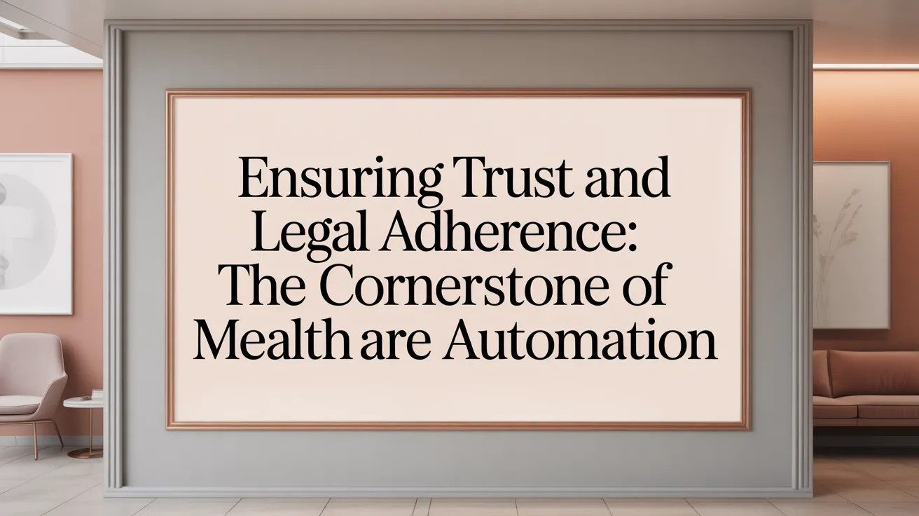 Ensuring Trust and Legal Adherence: The Cornerstone of Healthcare Marketing Automation