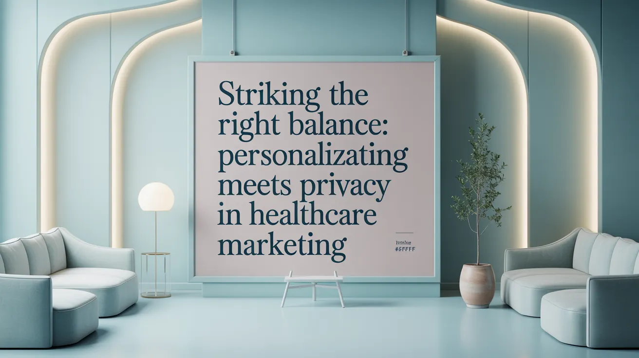 Striking the Right Balance: Personalization Meets Privacy in Healthcare Marketing