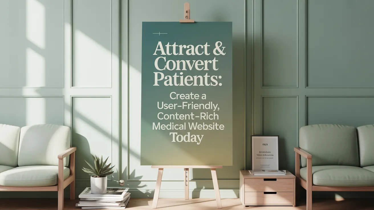 Attract &amp; Convert Patients: Create a User-Friendly, Content-Rich Medical Website Today