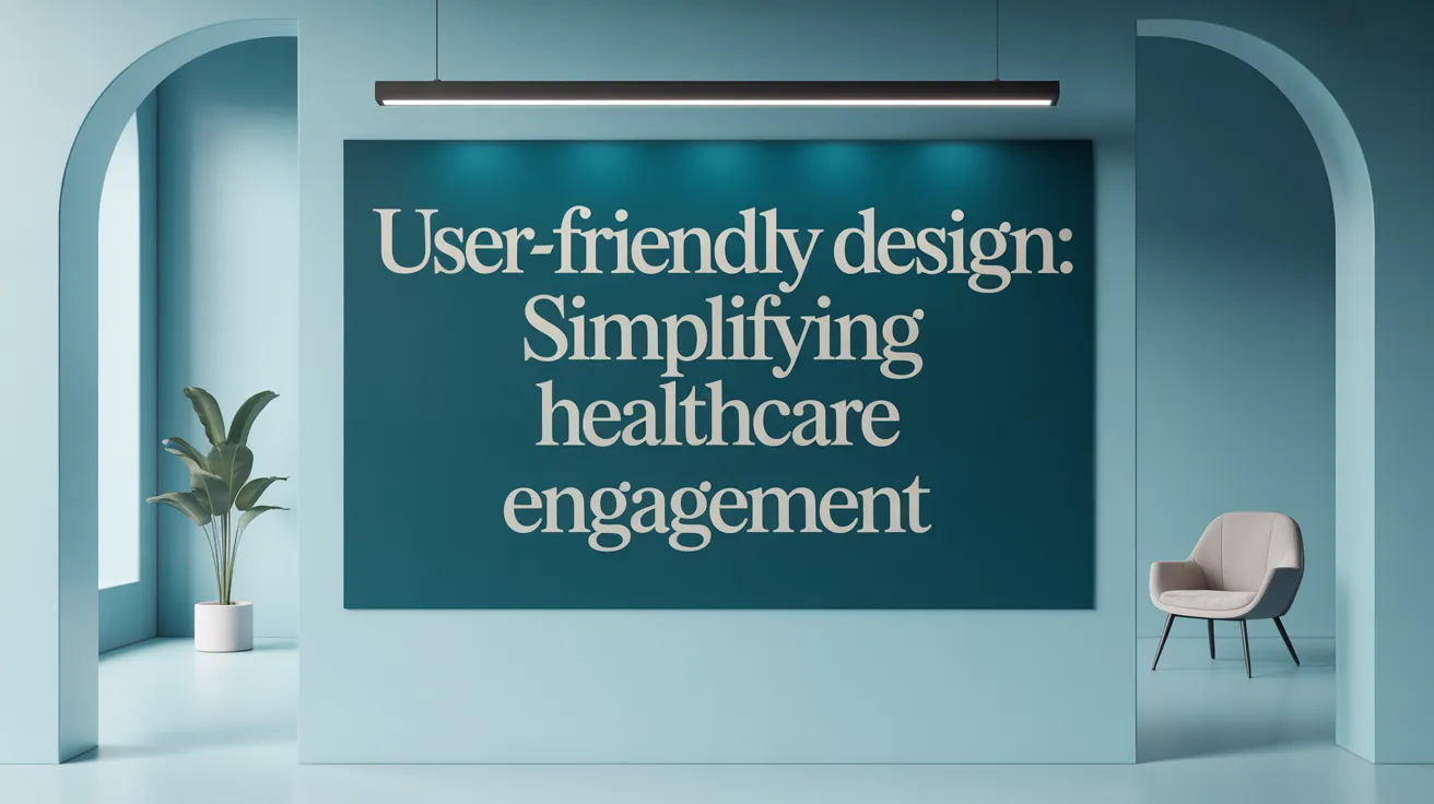 User-Friendly Design: Simplifying Healthcare Engagement