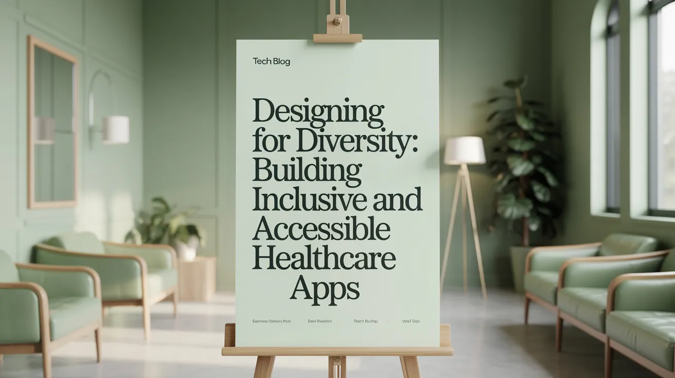 Designing for Diversity: Building Inclusive and Accessible Healthcare Apps