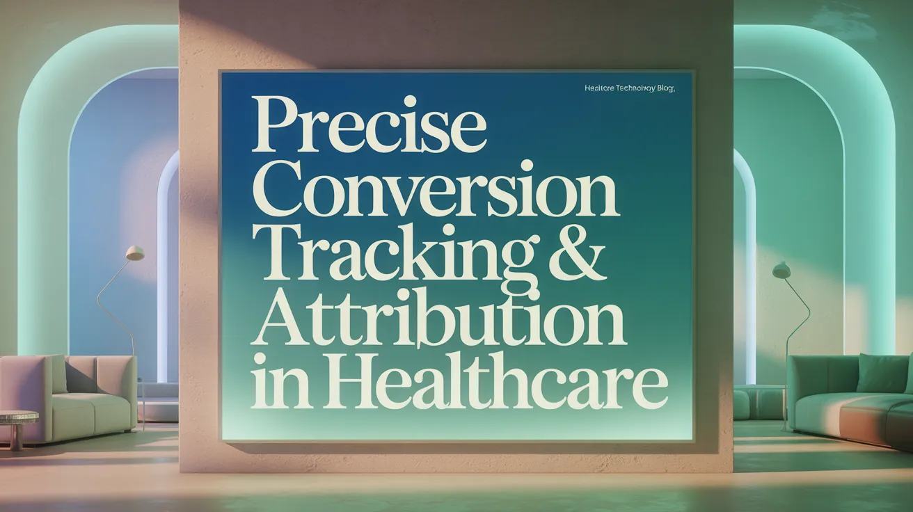Precise Conversion Tracking &amp; Attribution in Healthcare