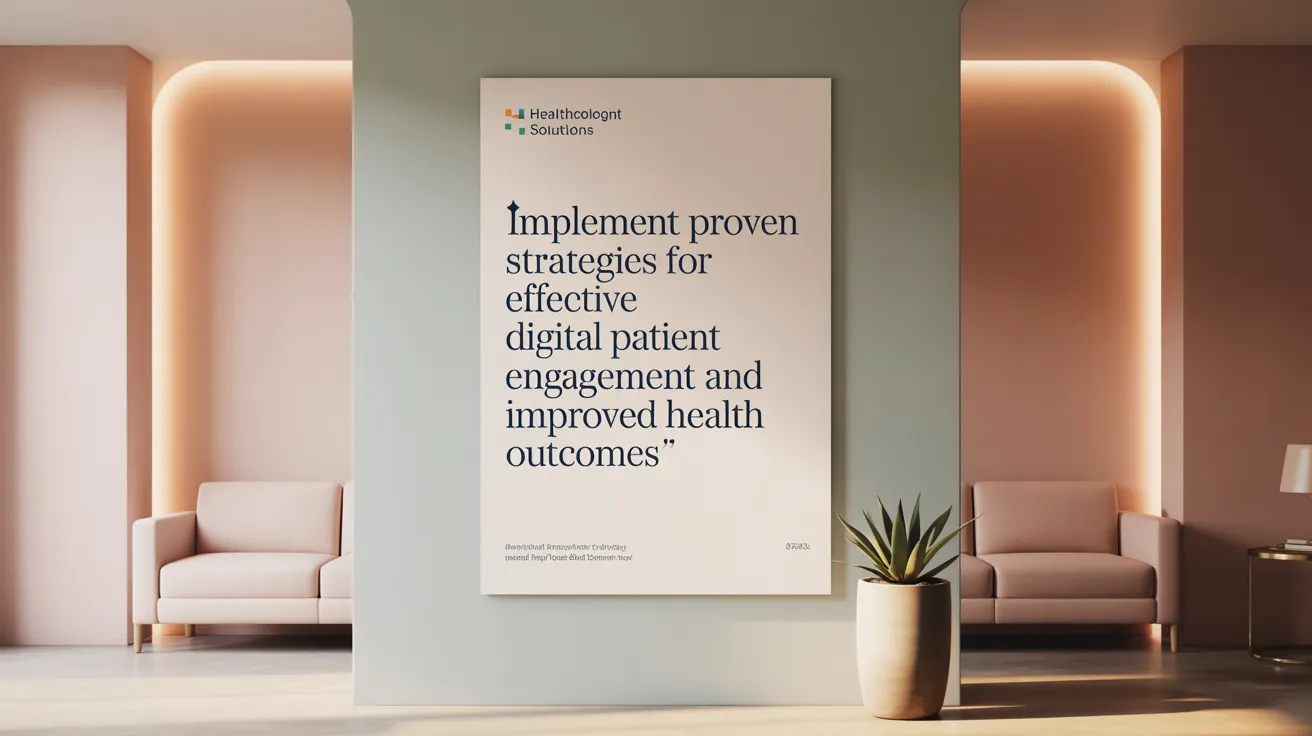 Implement proven strategies for effective digital patient engagement and improved health outcomes
