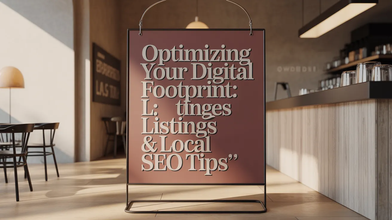 Optimizing Your Digital Footprint: Listings &amp; Local SEO Tips