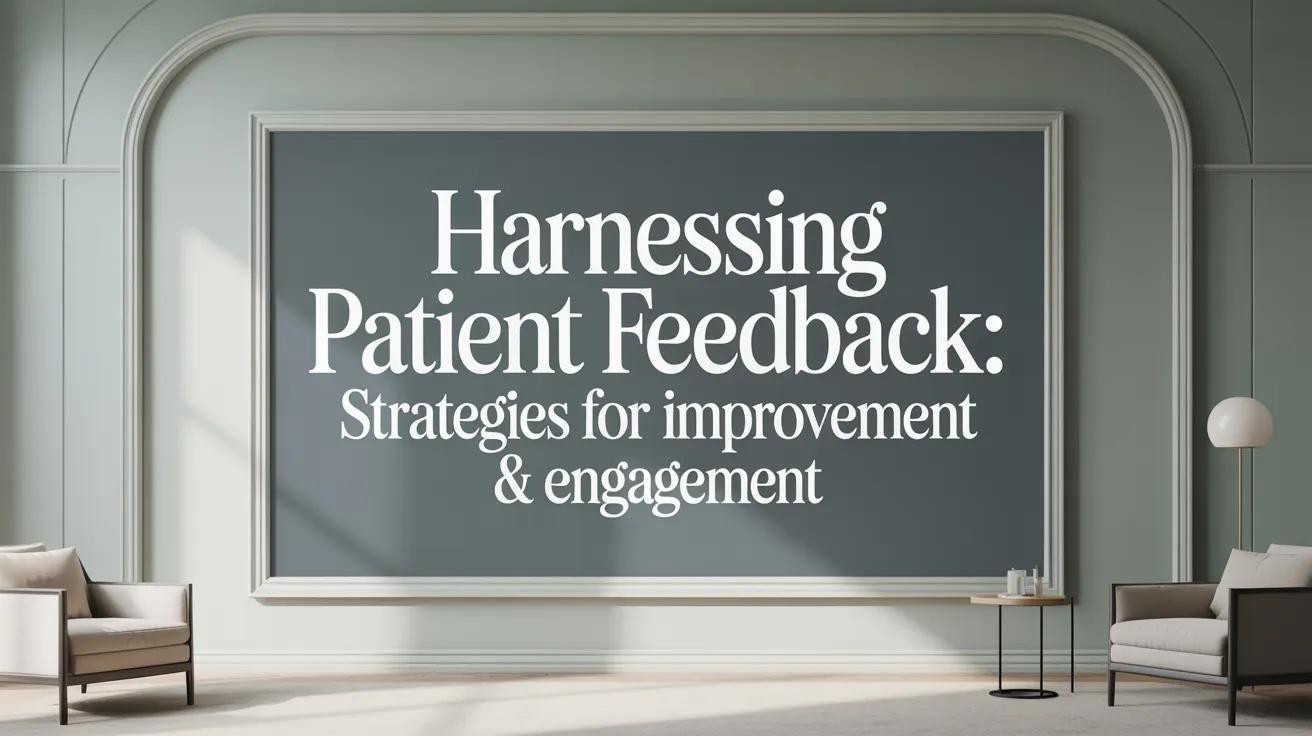 Harnessing Patient Feedback: Strategies for Improvement &amp; Engagement