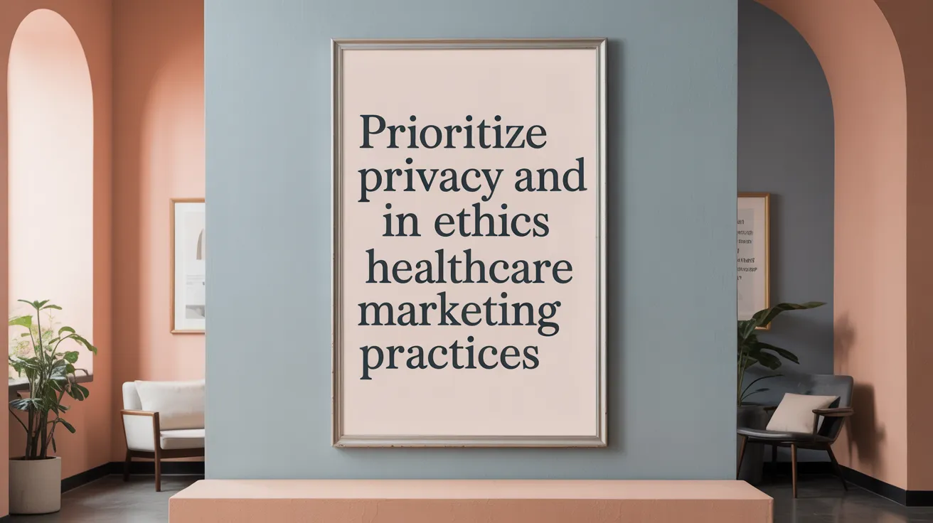 Prioritize Privacy and Ethics in Healthcare Marketing Practices