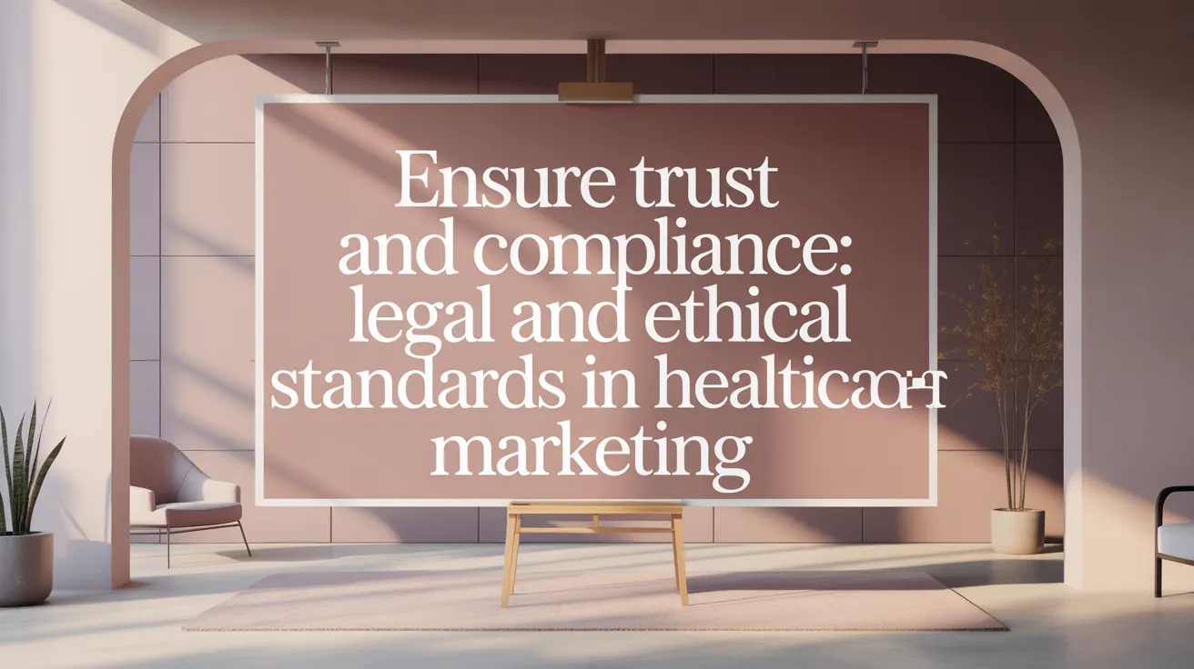 Ensure Trust and Compliance: Legal and Ethical Standards in Healthcare Marketing