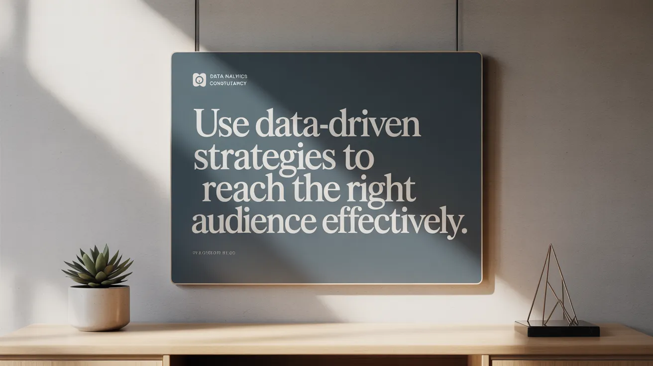 Use Data-Driven Strategies to Reach the Right Audience Effectively