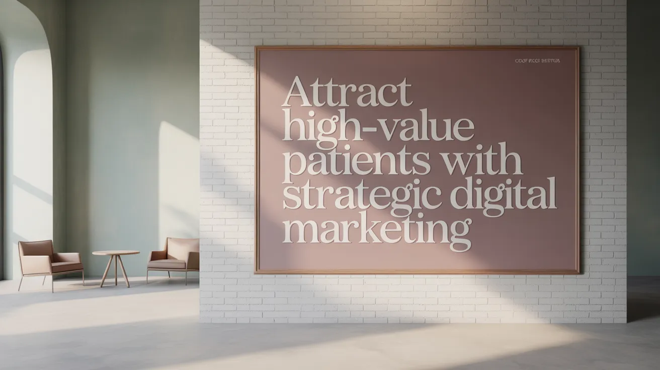 Attract High-Value Patients with Strategic Digital Marketing