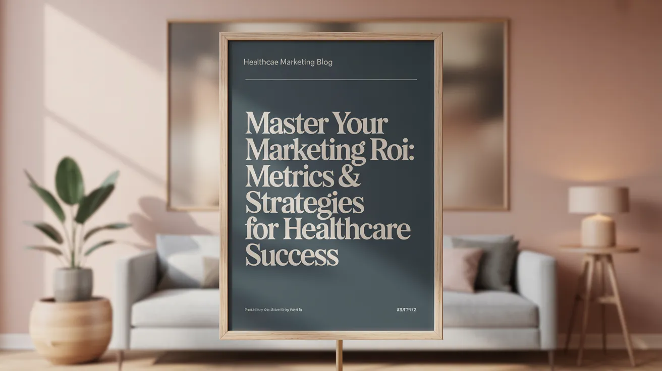 Master Your Marketing ROI: Metrics &amp; Strategies for Healthcare Success