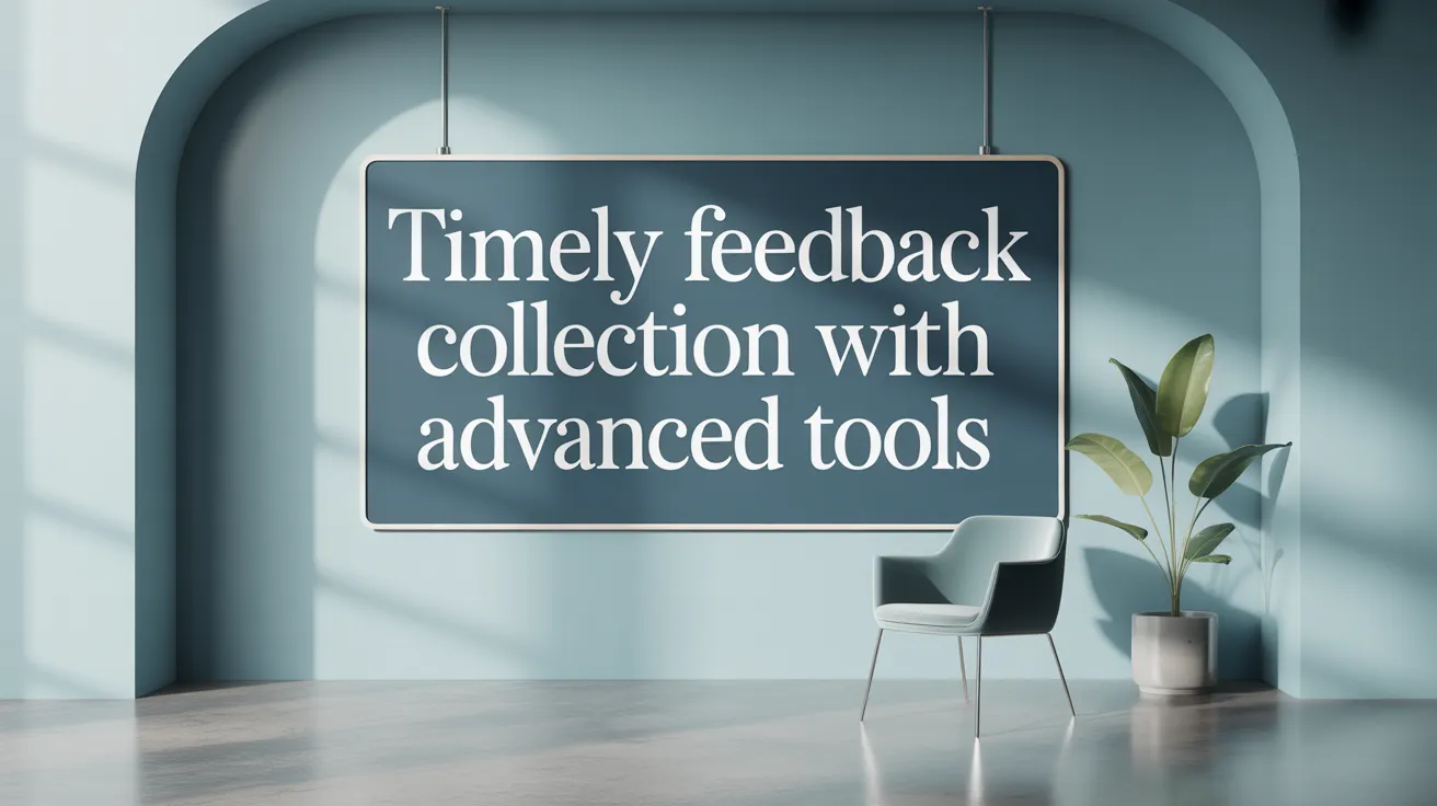 Timely Feedback Collection with Advanced Tools