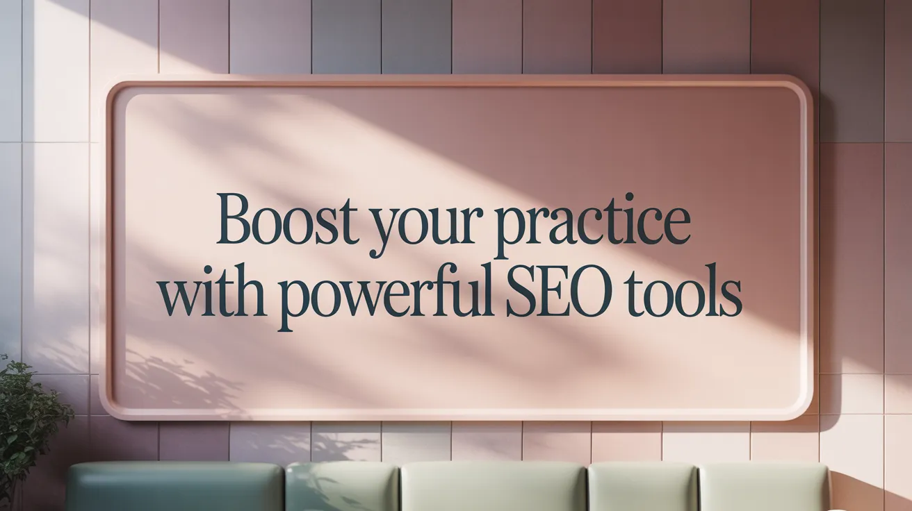 Boost Your Practice with Powerful SEO Tools