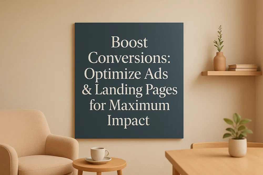Boost Conversions: Optimize Ads &amp; Landing Pages for Maximum Impact