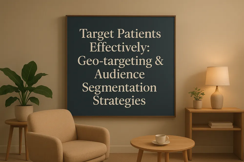 Target Patients Effectively: Geo-targeting &amp; Audience Segmentation Strategies