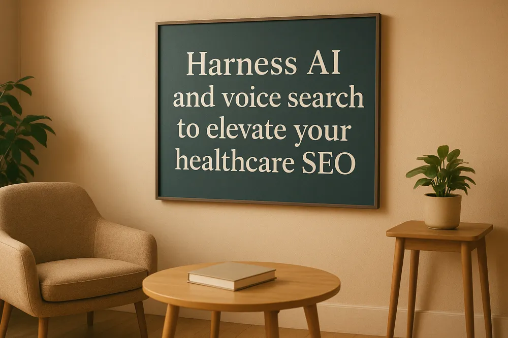 Harness AI and voice search to elevate your healthcare SEO