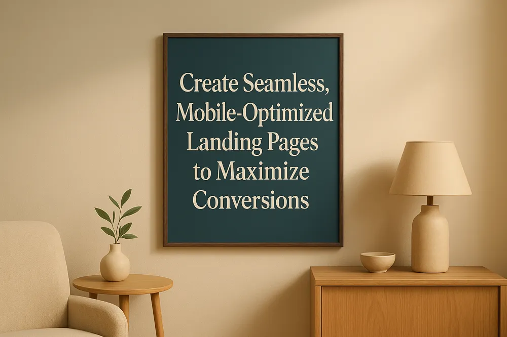 Create Seamless, Mobile-Optimized Landing Pages to Maximize Conversions