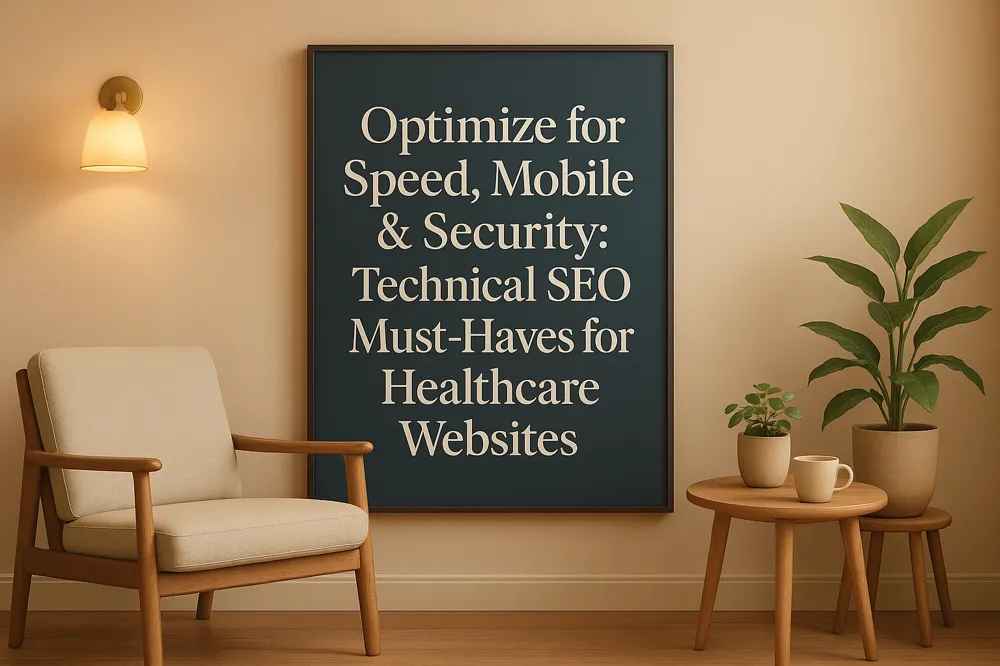 Optimize for Speed, Mobile &amp; Security: Technical SEO Must-Haves for Healthcare Websites