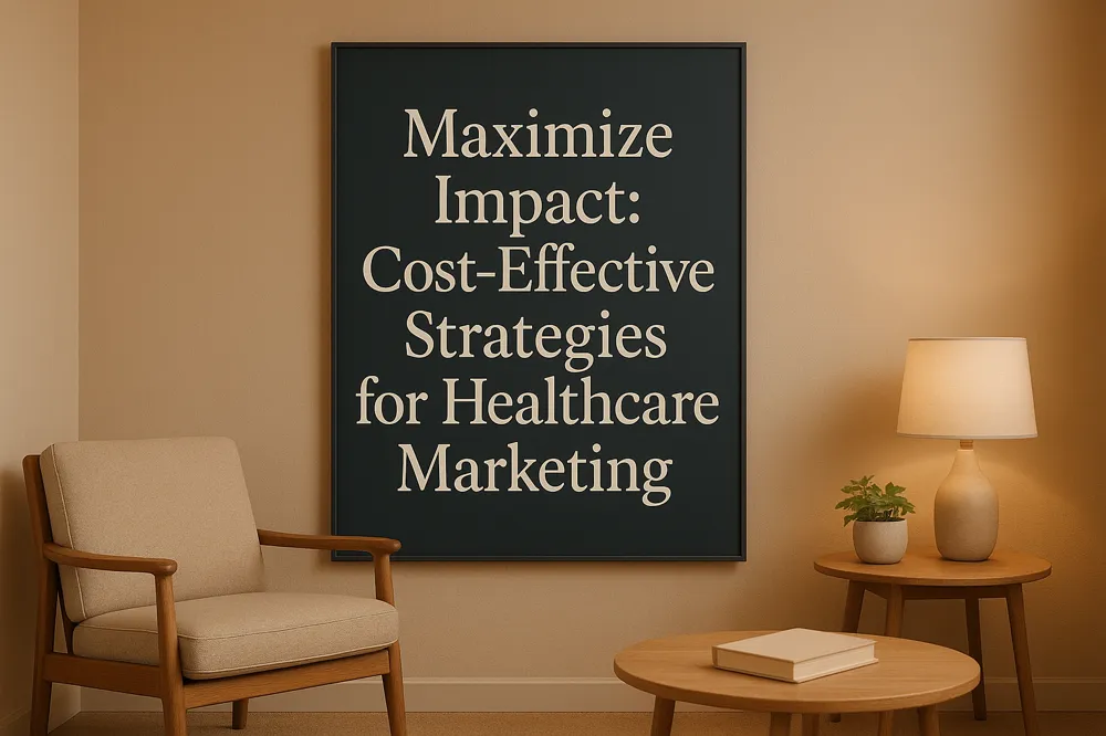 Maximize Impact: Cost-Effective Strategies for Healthcare Marketing