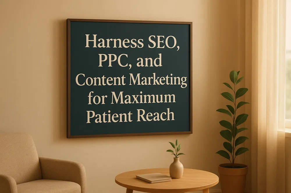 Harness SEO, PPC, and Content Marketing for Maximum Patient Reach