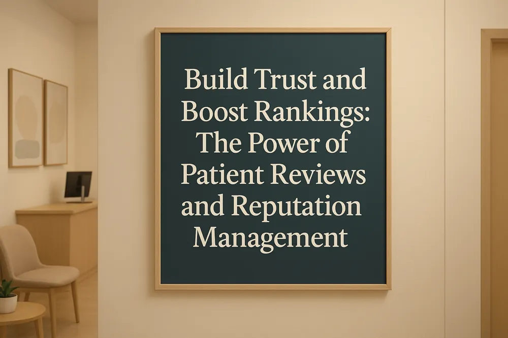Build Trust and Boost Rankings: The Power of Patient Reviews and Reputation Management