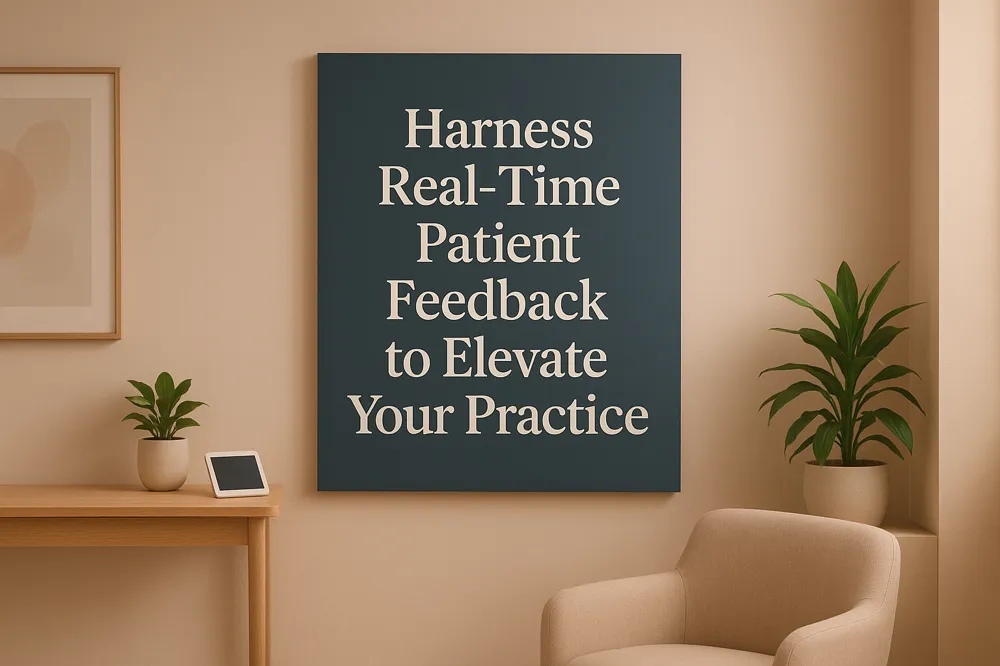Harness Real-Time Patient Feedback to Elevate Your Practice