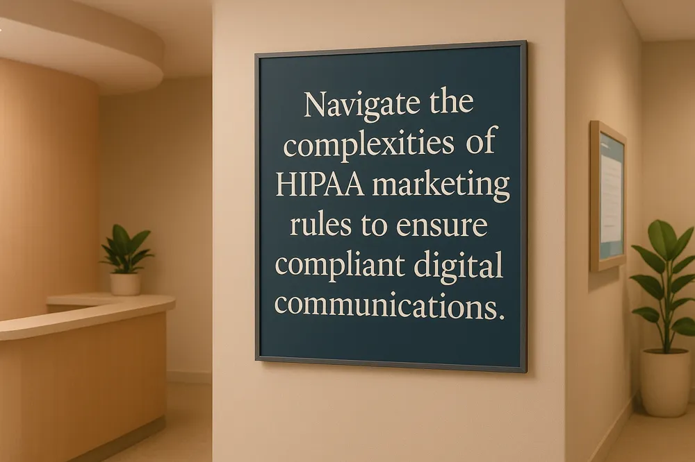 Navigate the complexities of HIPAA marketing rules to ensure compliant digital communications.