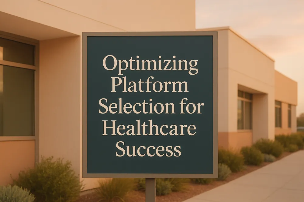 Optimizing Platform Selection for Healthcare Success
