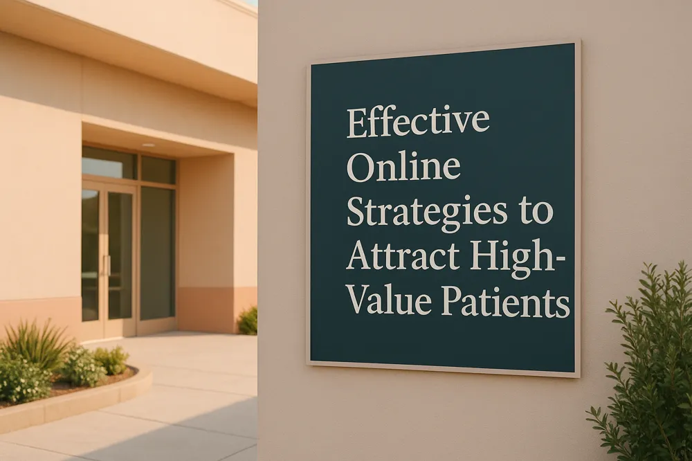 Effective Online Strategies to Attract High-Value Patients