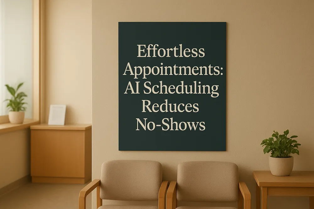 Effortless Appointments: AI Scheduling Reduces No-Shows