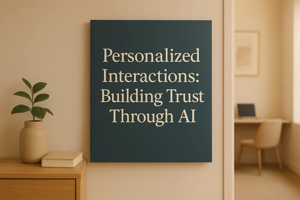 Personalized Interactions: Building Trust Through AI