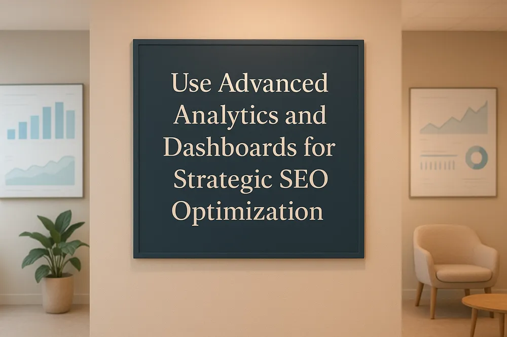 Use Advanced Analytics and Dashboards for Strategic SEO Optimization