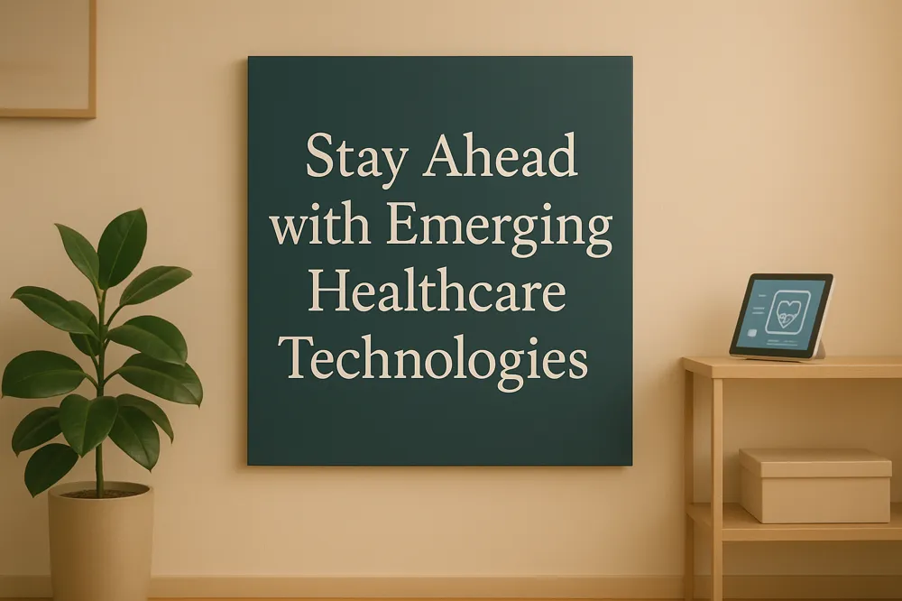 Stay Ahead with Emerging Healthcare Technologies