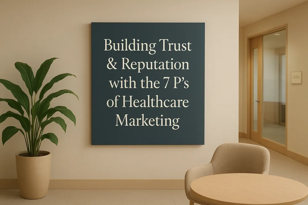 Building Trust &amp; Reputation with the 7 P's of Healthcare Marketing
