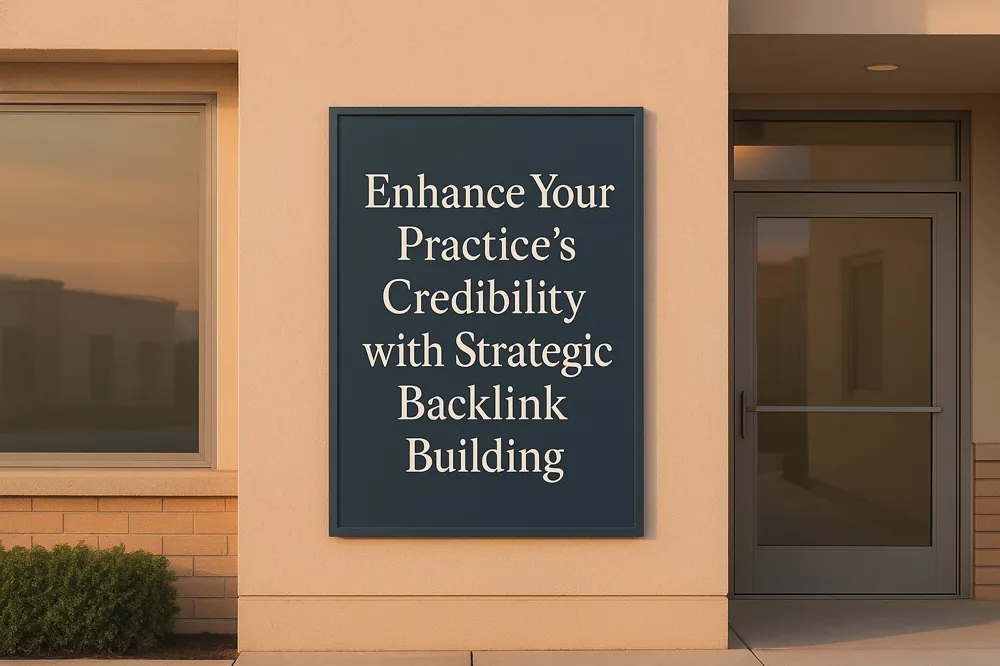 Enhance Your Practice’s Credibility with Strategic Backlink Building