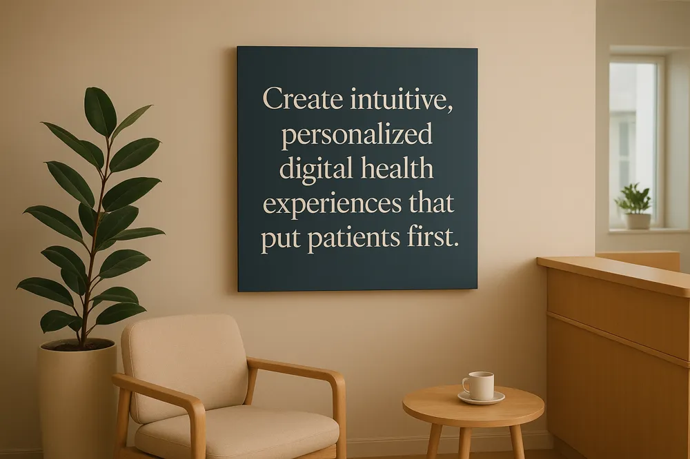 Create intuitive, personalized digital health experiences that put patients first.