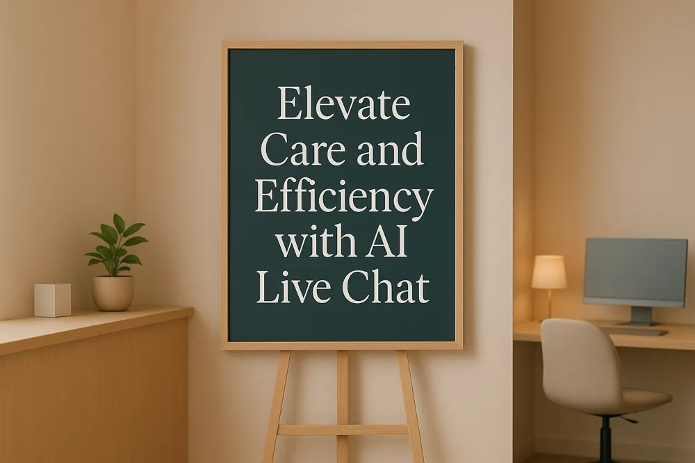 Elevate Care and Efficiency with AI Live Chat