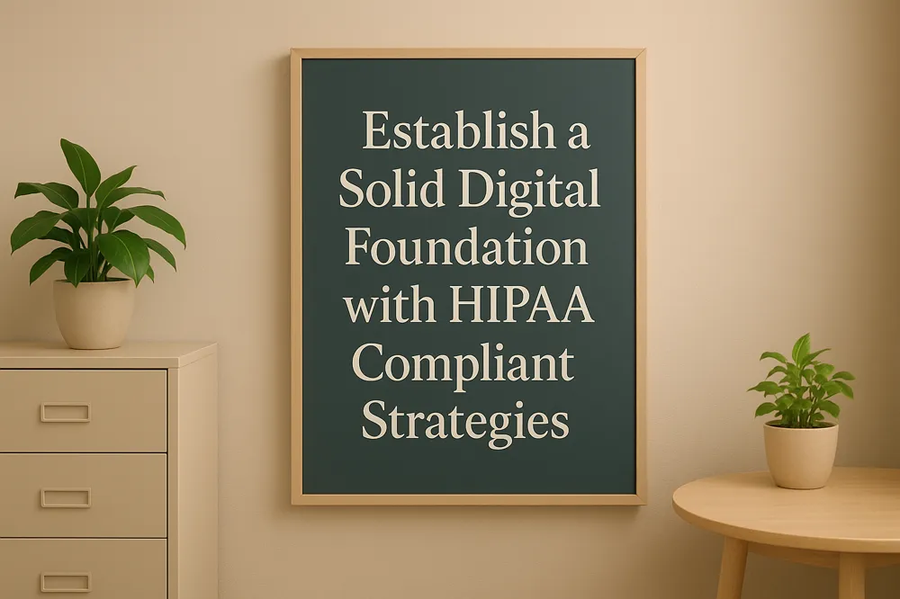 Establish a Solid Digital Foundation with HIPAA Compliant Strategies