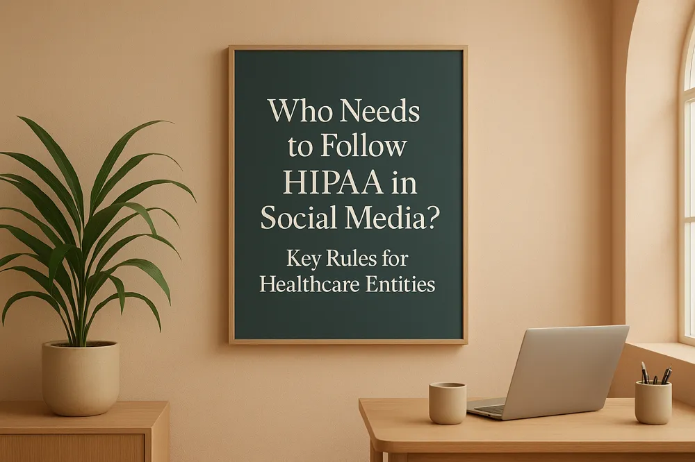 Who Needs to Follow HIPAA in Social Media? Key Rules for Healthcare Entities