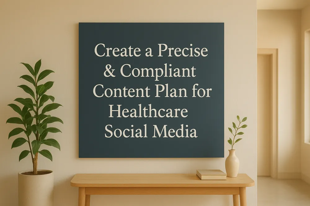 Create a Precise &amp; Compliant Content Plan for Healthcare Social Media