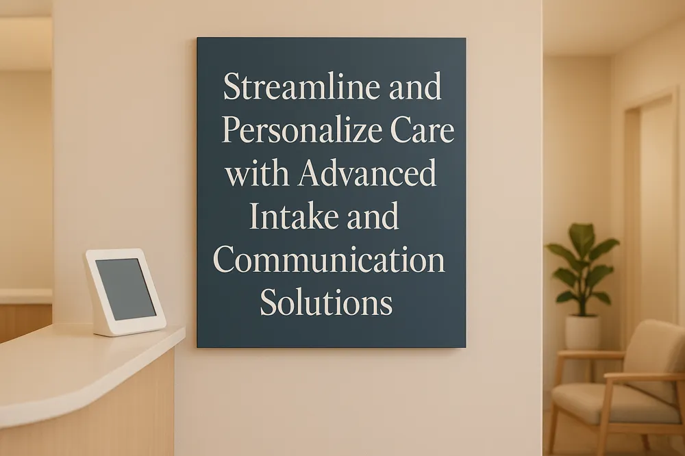 Streamline and Personalize Care with Advanced Intake and Communication Solutions