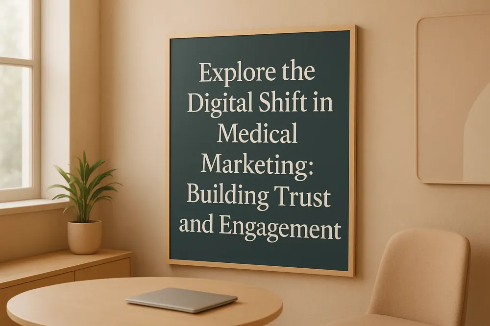 Explore the Digital Shift in Medical Marketing: Building Trust and Engagement