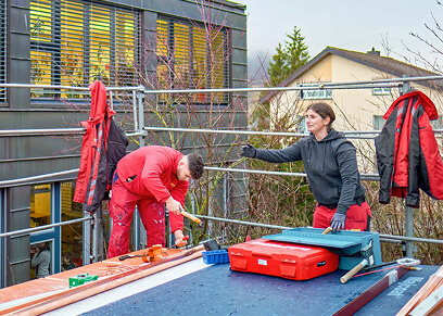Wenn Lernende den Takt angeben – Baustelle