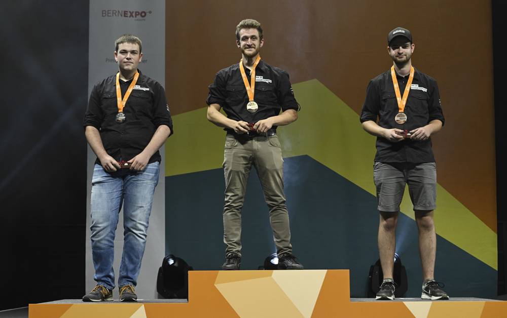 Medaillengewinner Heizungsinstallateur 2022