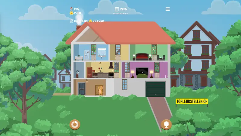 Vorschau webbasiertes Serious Game "EnergyGame"