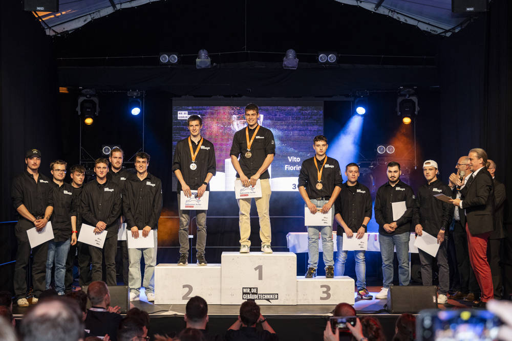 Medaillengewinner Heizungsinstallateur 2024