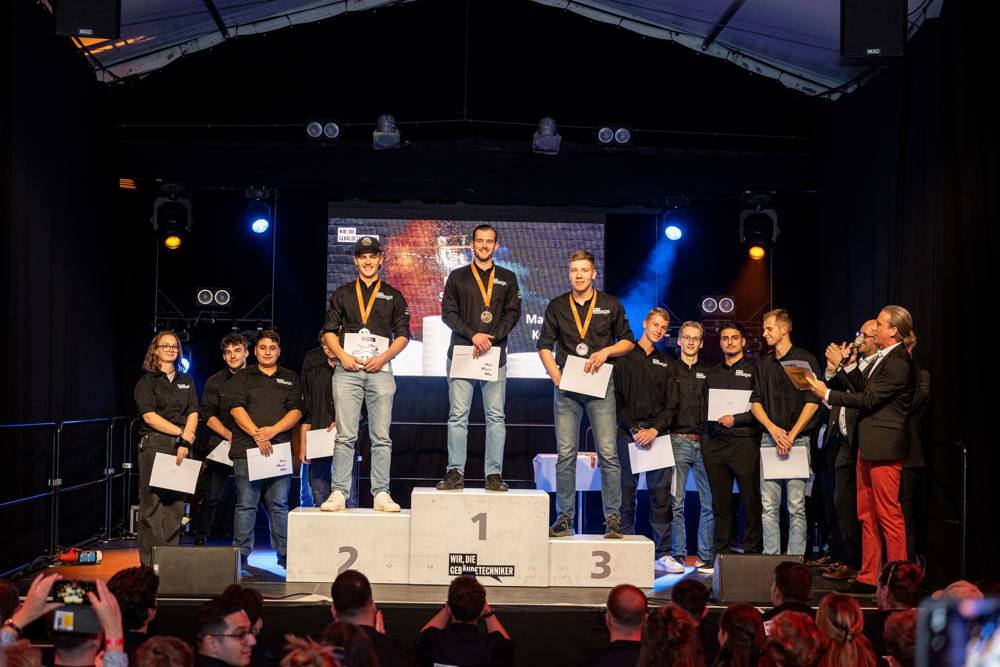  Medaillengewinner Sanitärinstallateur/-in 2024