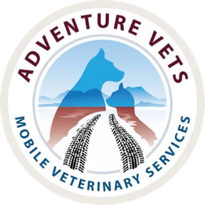 Logo of Adventure Vets Mobile Vet servicing Launceston and Tasmania