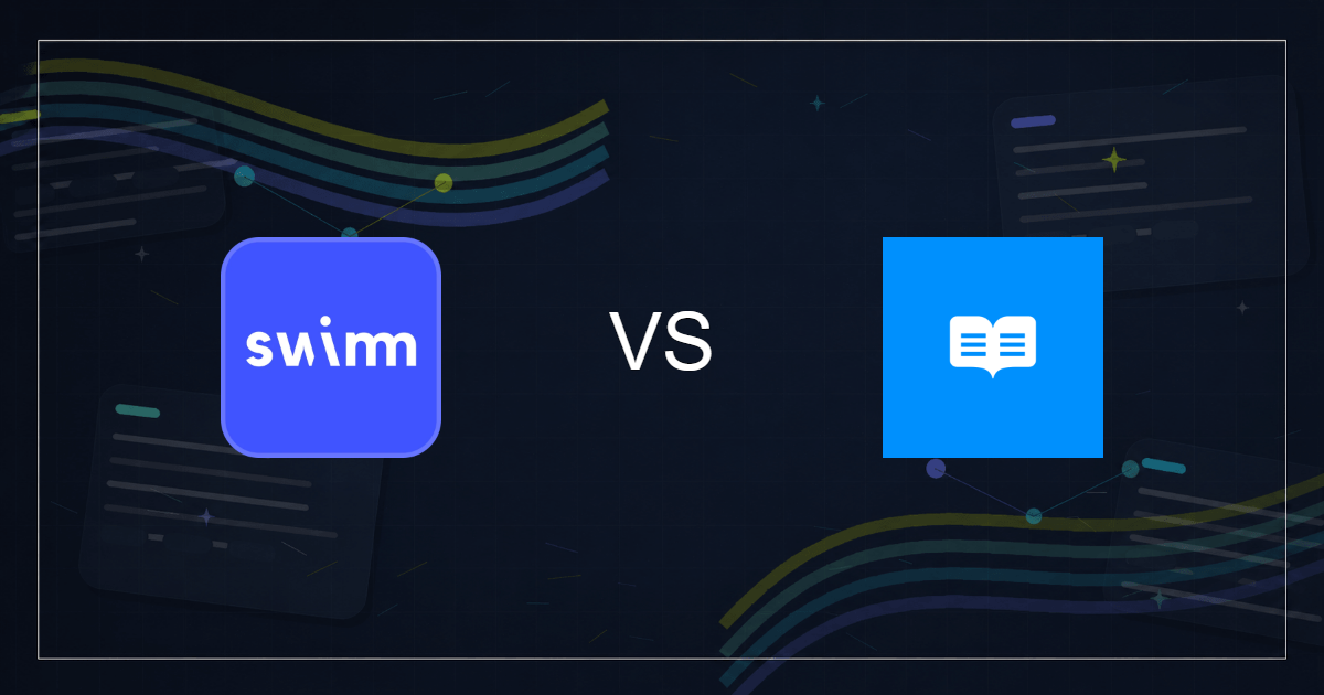 Swimm.io vs ReadMe