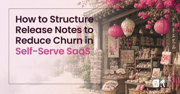 How to Structure Release Notes to Reduce Churn in Self-Serve SaaS